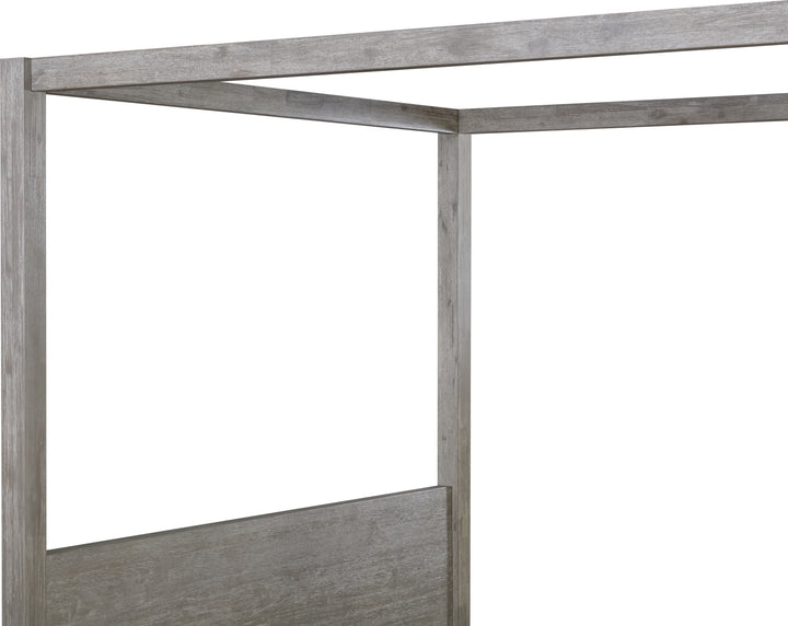 Melbourne Queen-Size Canopy Bed in Mineral – view 8