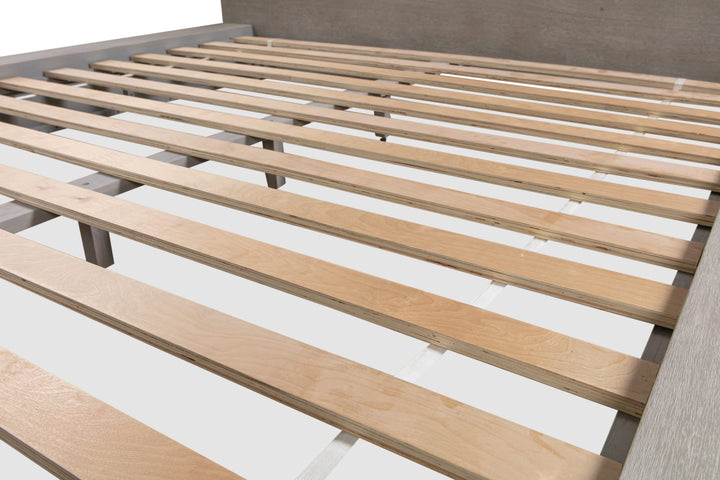 Melbourne Queen-Size Panel Bed in Mineral – view 7
