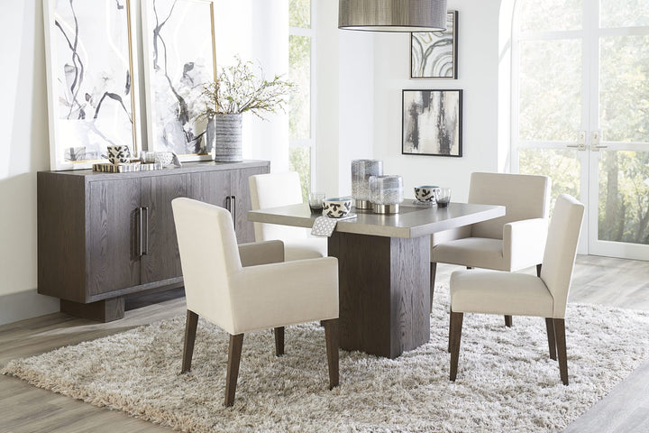Modesto Four Door Sideboard in French Roast – view 3