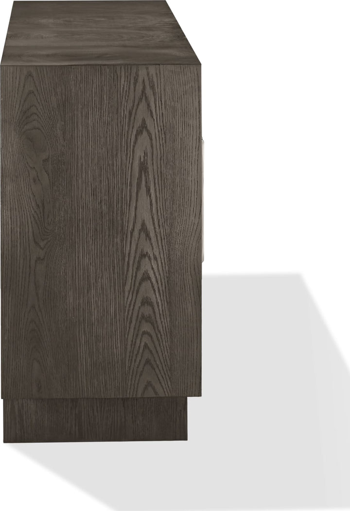 Modesto Four Door Sideboard in French Roast – view 8