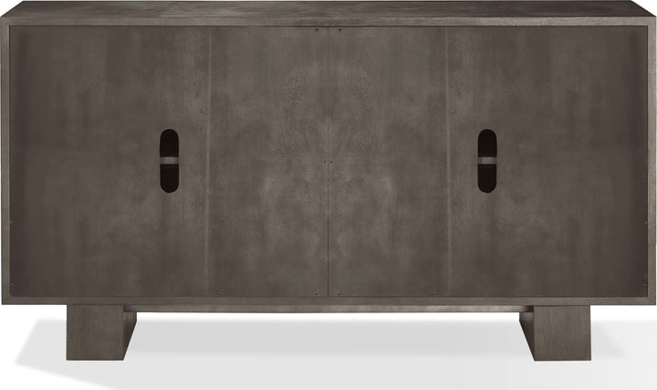 Modesto Four Door Sideboard in French Roast – view 9