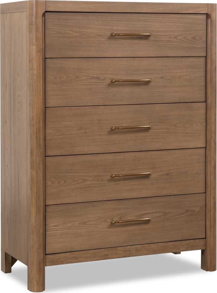Morris 5 Drw Chest - Claystone – view 3