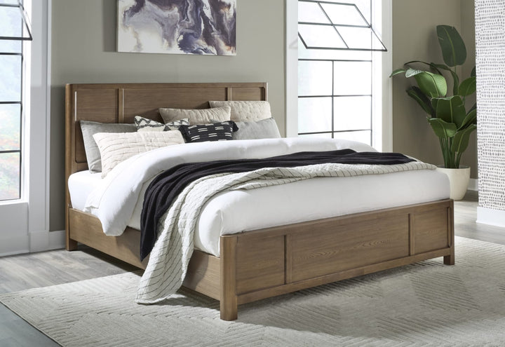 Morris Wd CKing Bed - Claystn