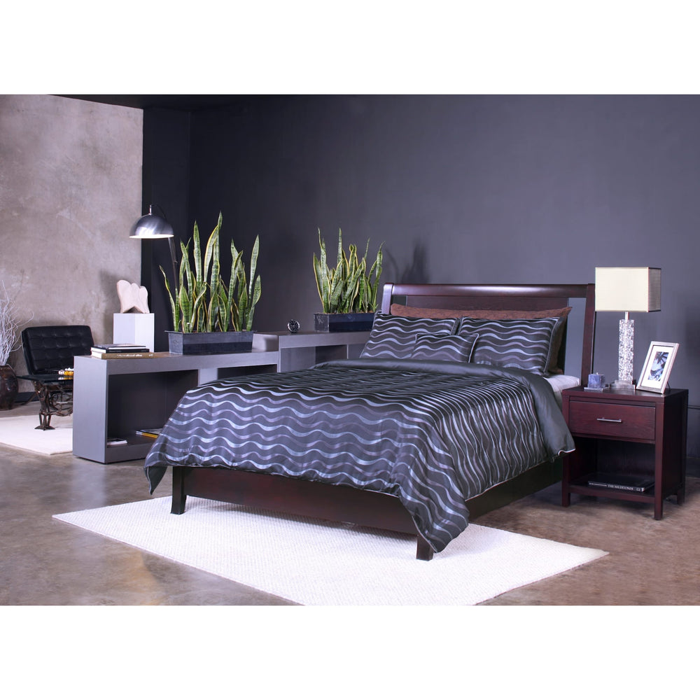 Nevis Full Low Profile Storage Bed in Espresso