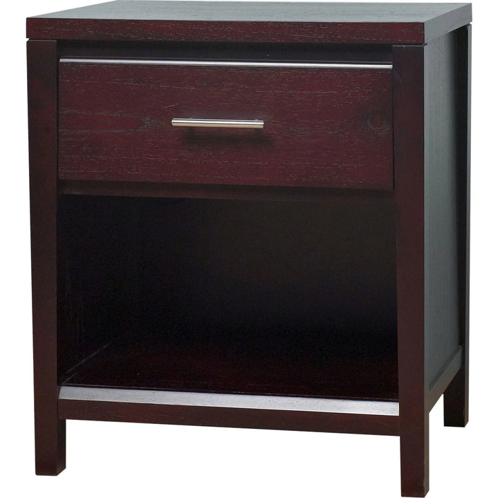 Modus Furniture Nv2381P Nevis Charging Station Nightstand In Espresso
