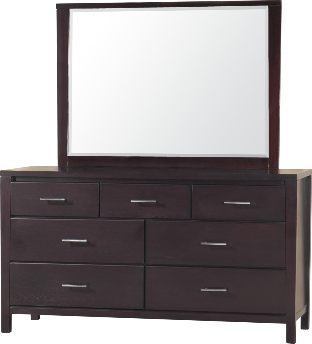 Nevis Seven Drawer Dresser in Espresso (2024) – view 6