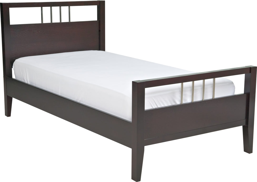 Nevis King Size Platform Bed in Espresso – view 5