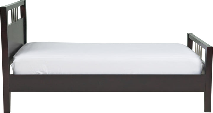 Nevis Full Size Platform Bed in Espresso – view 7