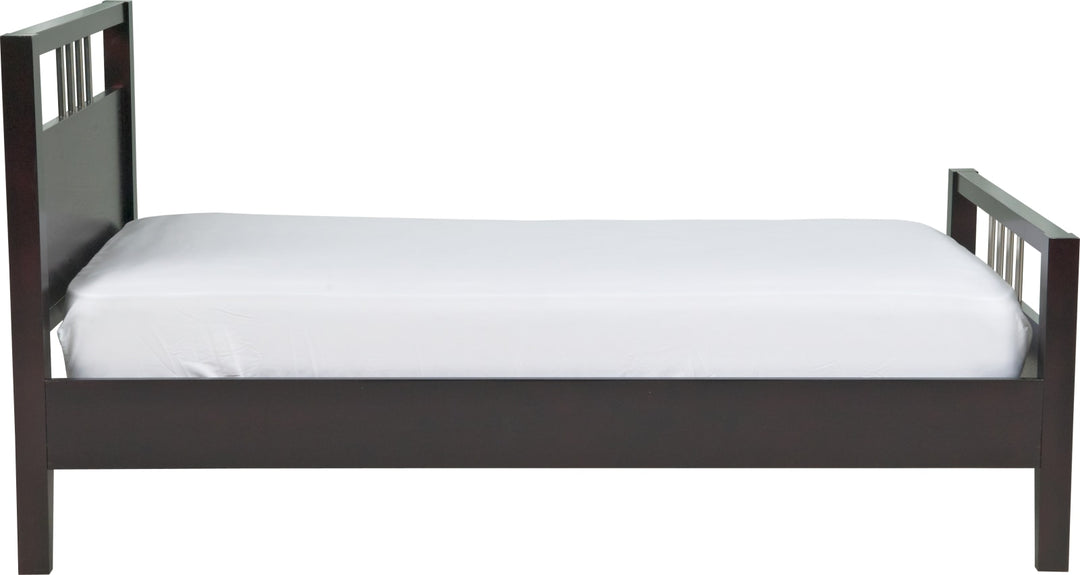 Nevis Queen Size Platform Bed in Espresso – view 7