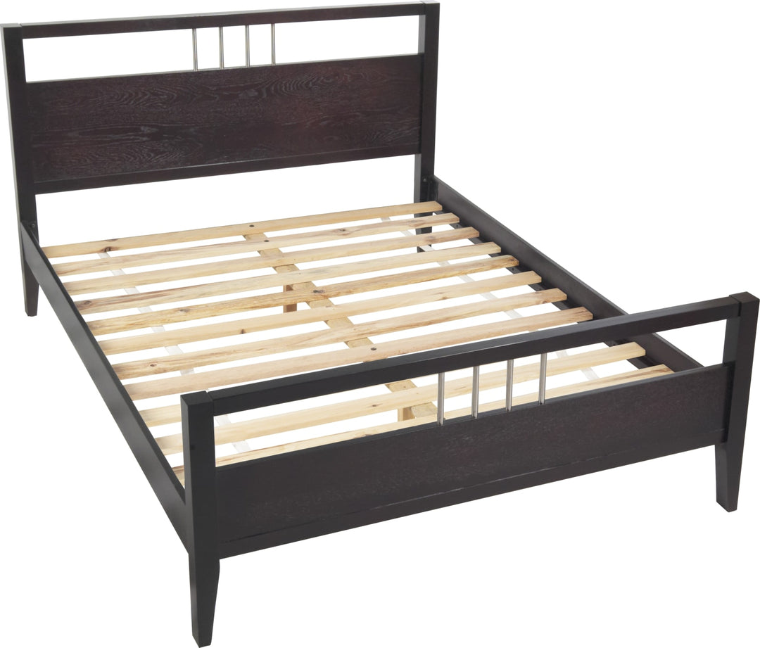 Nevis King Size Platform Bed in Espresso – view 8