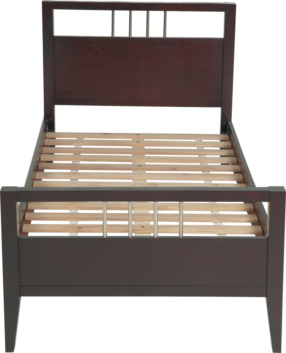 Nevis Twin Size Platform Bed in Espresso – view 9