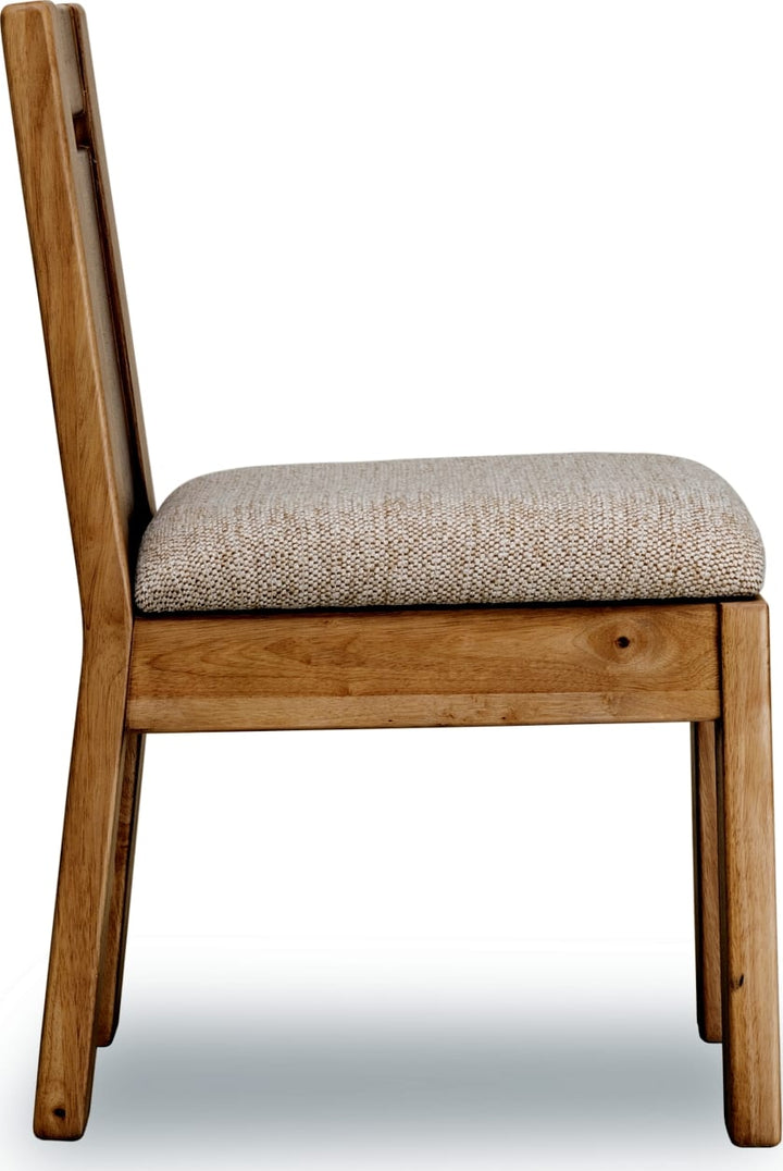 Nia Chenille Upholstered Dining Chair in Lioness and Hyena – view 4