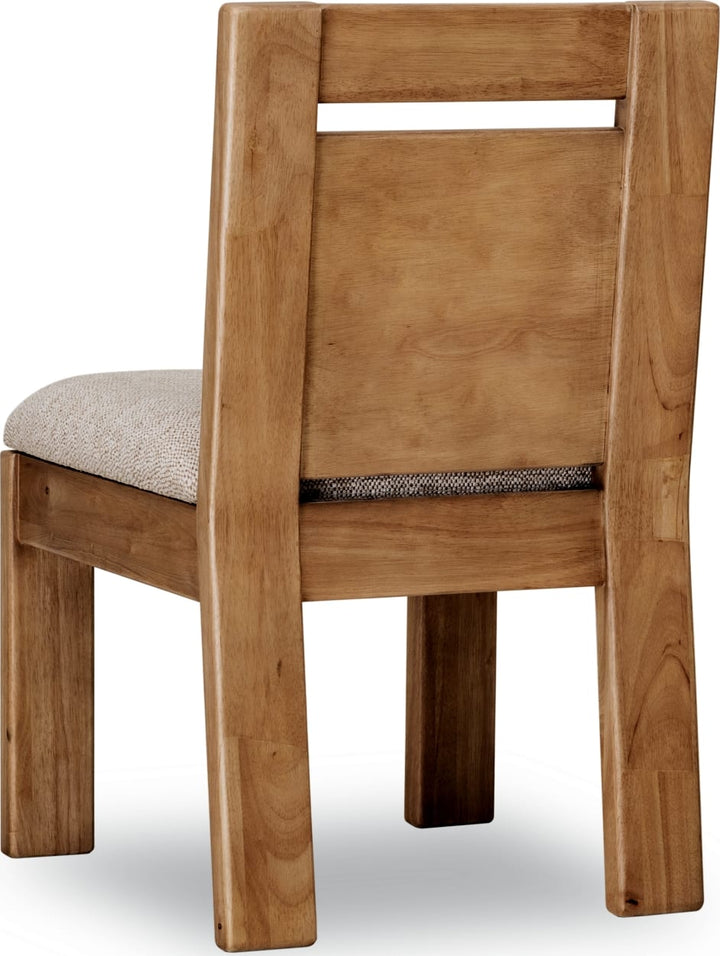 Nia Chenille Upholstered Dining Chair in Lioness and Hyena – view 5