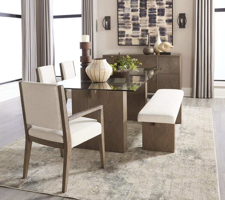 Oakland Bench in Brunette – view 3