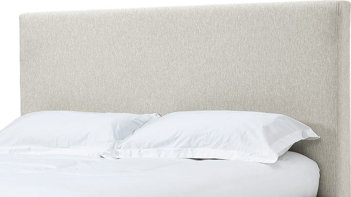 Olivia King-Size Upholstered Headboard in Ivory (2026) – view 4
