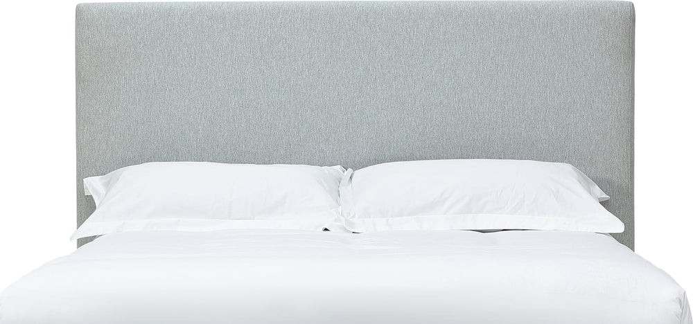 Olivia California King-size Upholstered Headboard in Linen – view 3