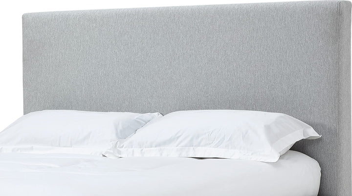 Olivia Queen-size Upholstered Headboard in Linen – view 4