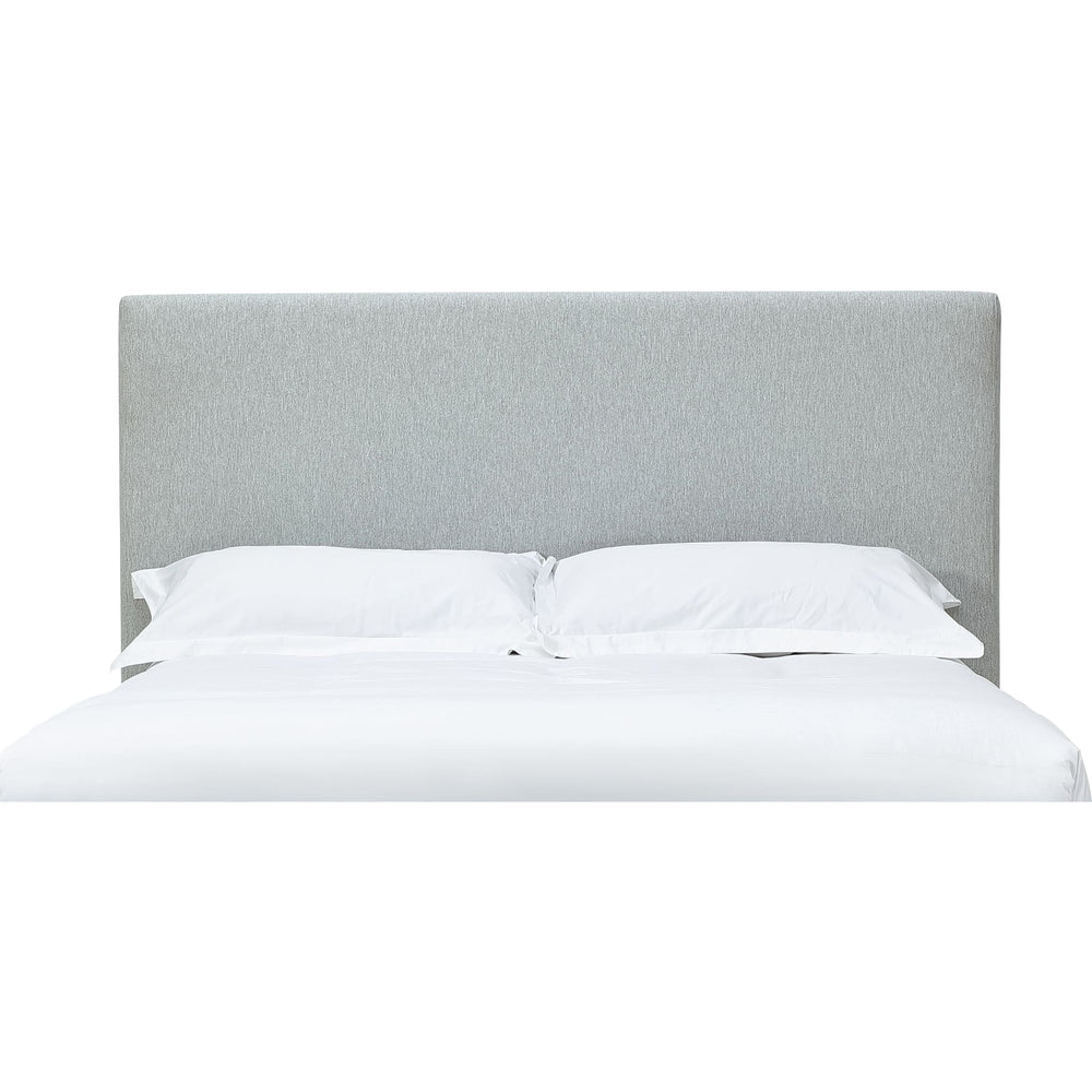 Olivia Queen Upholstered Headboard in Linen