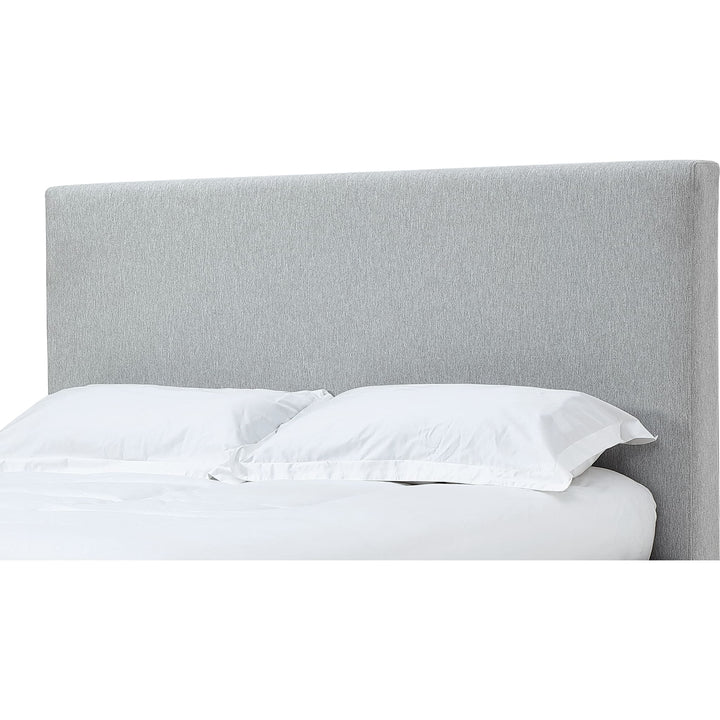 Olivia Queen Upholstered Headboard in Linen