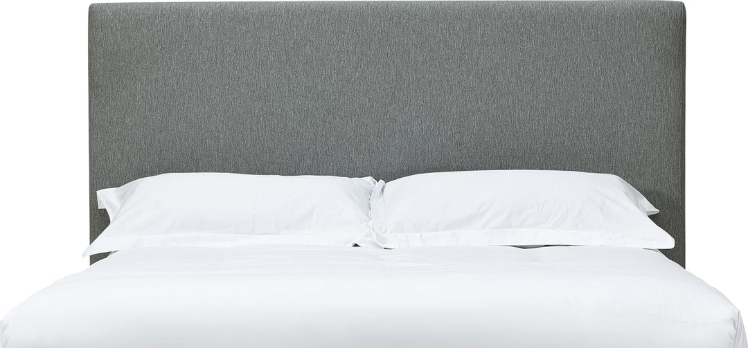 Olivia King-size Upholstered Headboard in Pewter – view 3