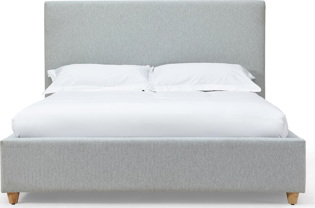 Olivia Upholstered Full-size Bed in Linen – view 3