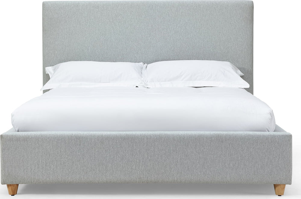Olivia King-Size Upholstered Platform Bed in Linen (2026) – view 3