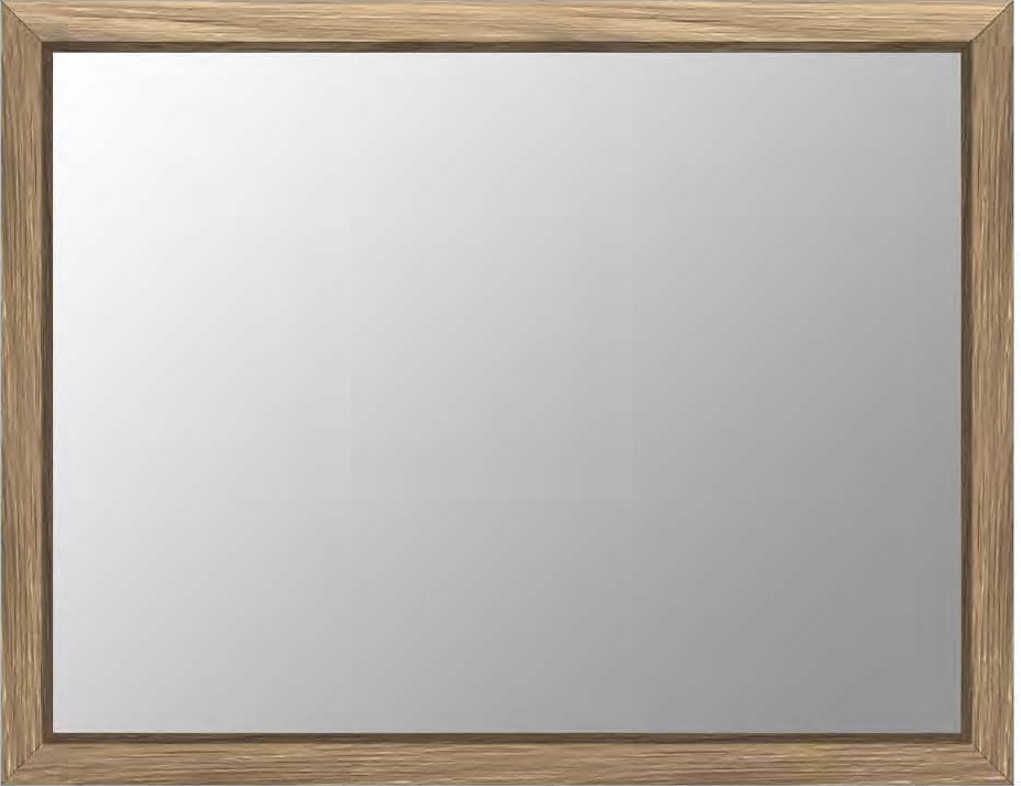 One Coastal Modern Dresser Mirror in Bisque – view 2