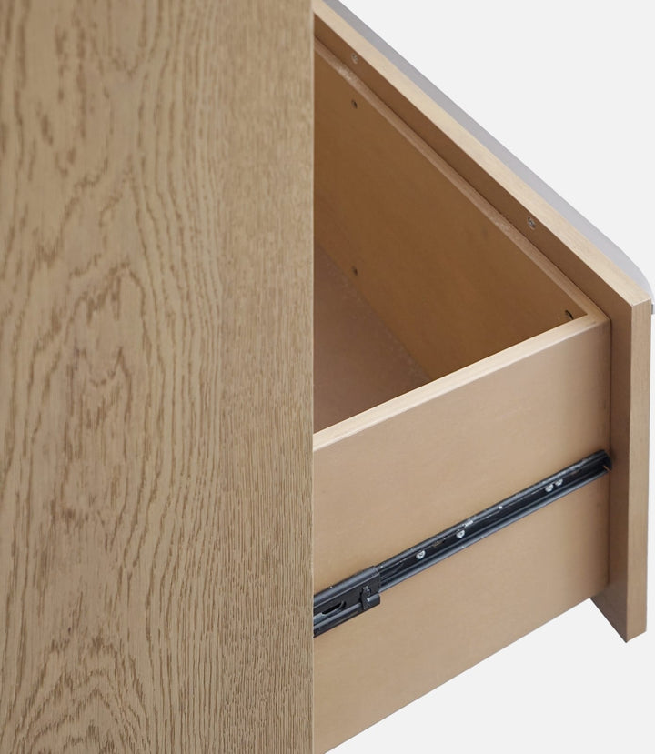 One Coastal Modern Six Drawer Dresser in Bisque – view 7