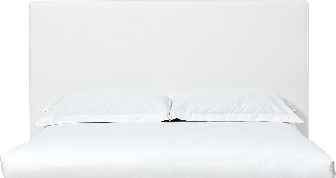 One California King-size Upholstered Headboard in Pearl (2026)