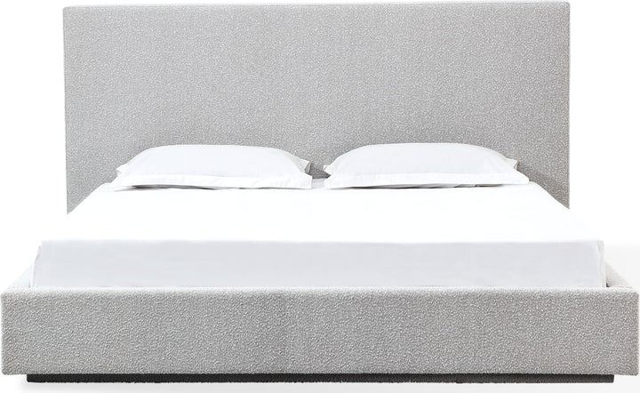 One Upholstered Platform Bed in Cotton Ball Boucle (2026) – view 2