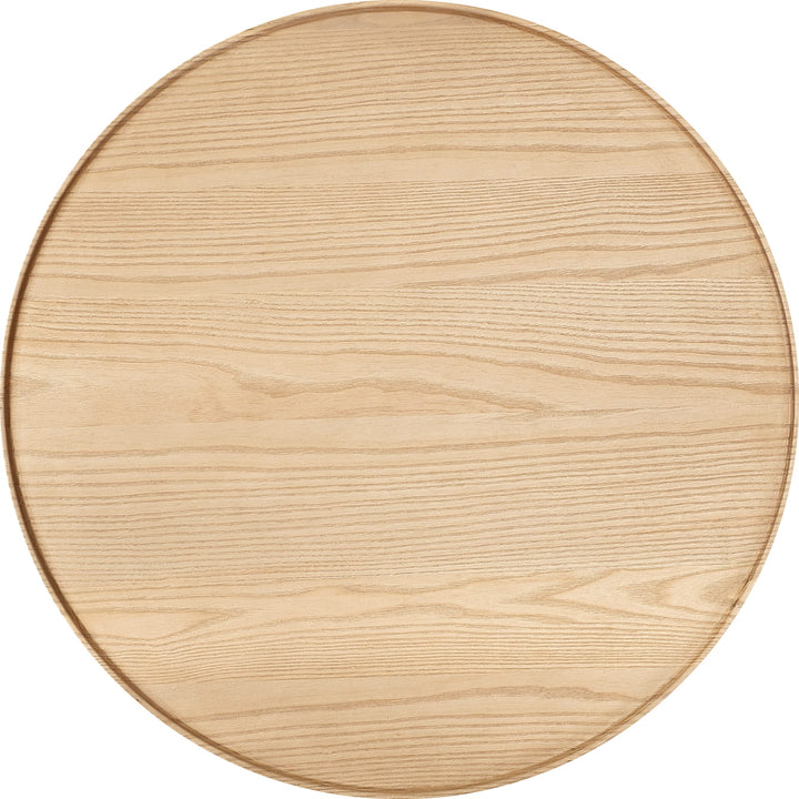 Oskar Lift Top Round Coffee Table in Barley – view 5