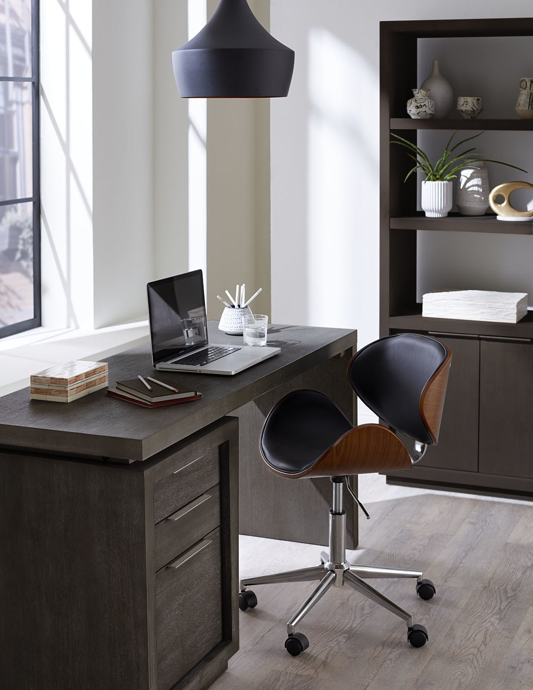 Oxford Bookshelf in Basalt Grey – view 3