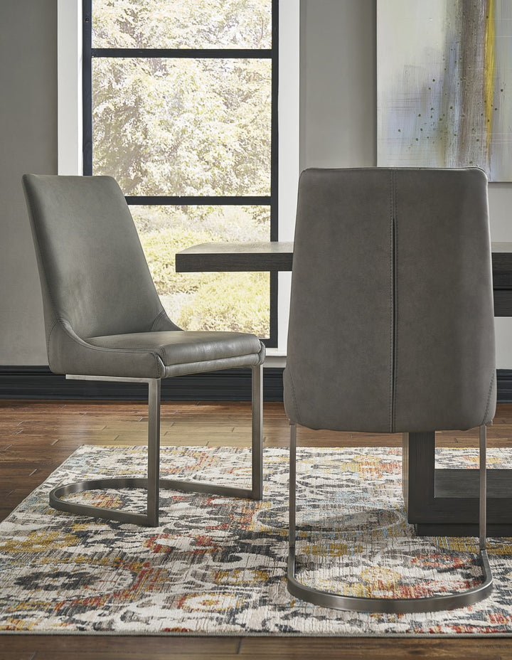 Oxford Dining Chair in Basalt Grey