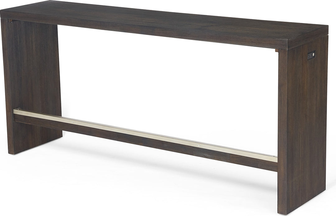 Oxford Gathering Table with USB/Power in Basalt Grey – view 4