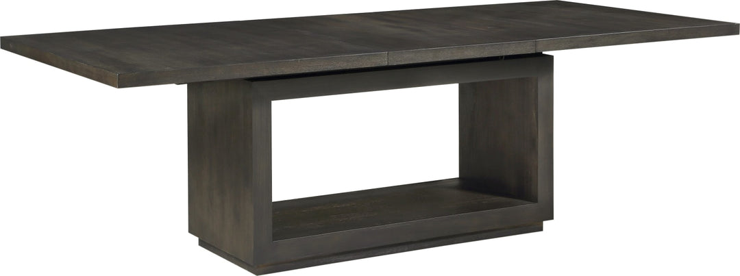 Oxford Rectangular Dining Table in Basalt Grey – view 4
