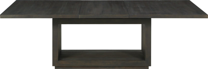 Oxford Rectangular Dining Table in Basalt Grey – view 5
