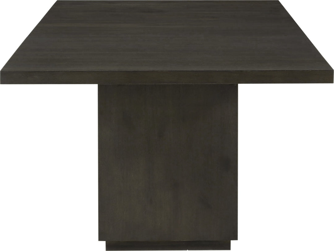 Oxford Rectangular Dining Table in Basalt Grey – view 6