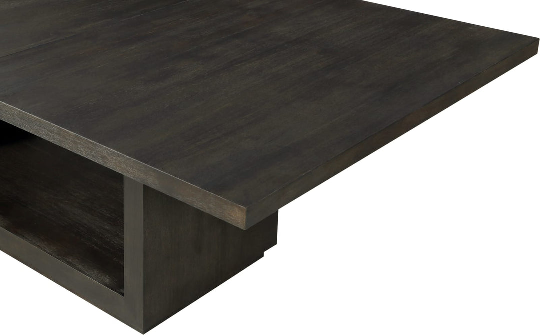 Oxford Rectangular Dining Table in Basalt Grey – view 7