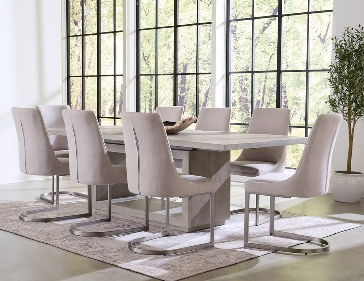 Oxford Rectangular Dining Table in Mineral – view 13