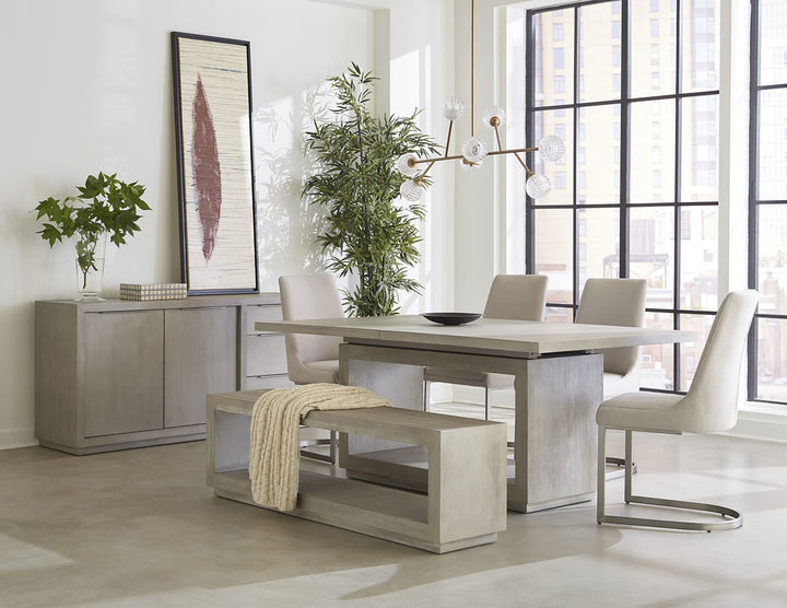 Oxford Rectangular Dining Table in Mineral – view 3