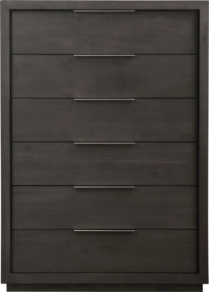 Oxford Six Drawer Chest in Basalt Grey (2024) – view 3