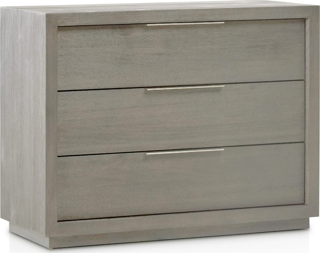 Oxford Three-Drawer Nightstand in Mineral (2024) – view 2