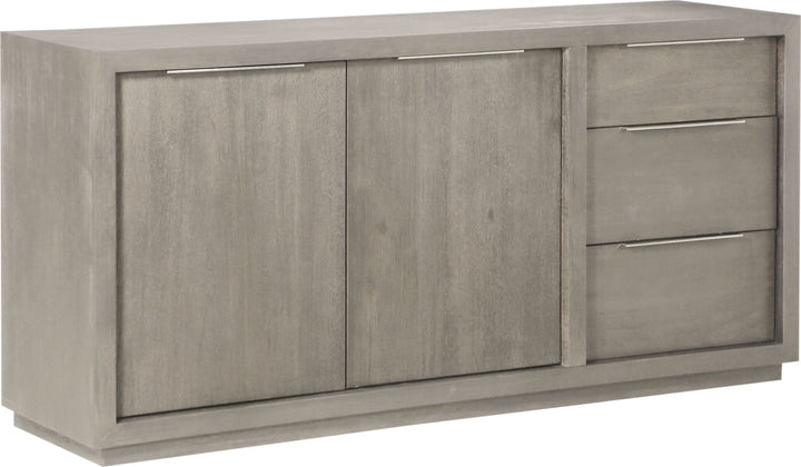 Oxford Three-Drawer Sideboard in Mineral – view 4