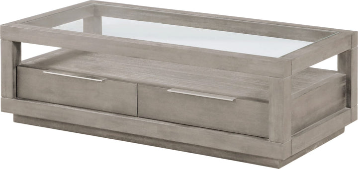 Oxford Two-Drawer Coffee Table in Mineral – view 5