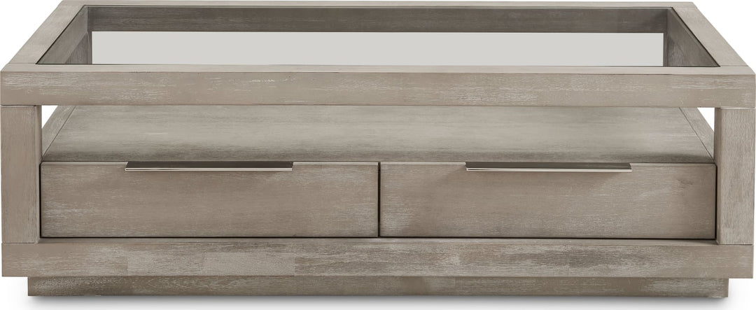 Oxford Two-Drawer Coffee Table in Mineral – view 6