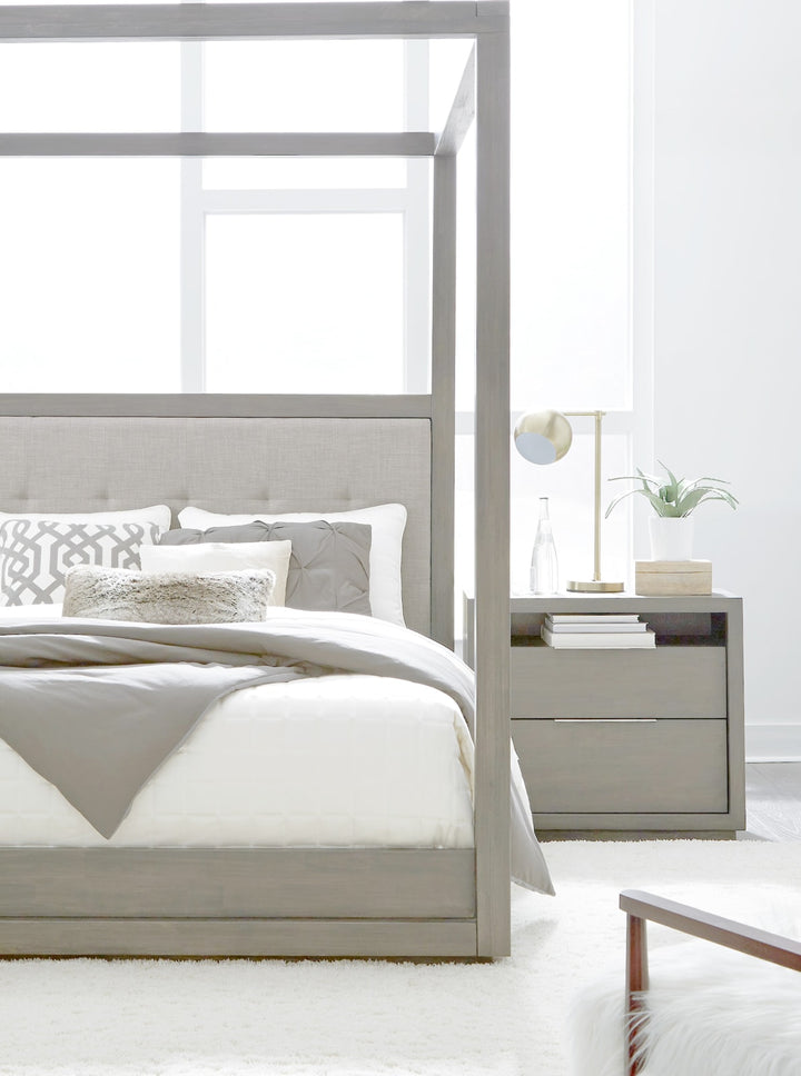 Oxford Canopy Bed in Mineral – view 3