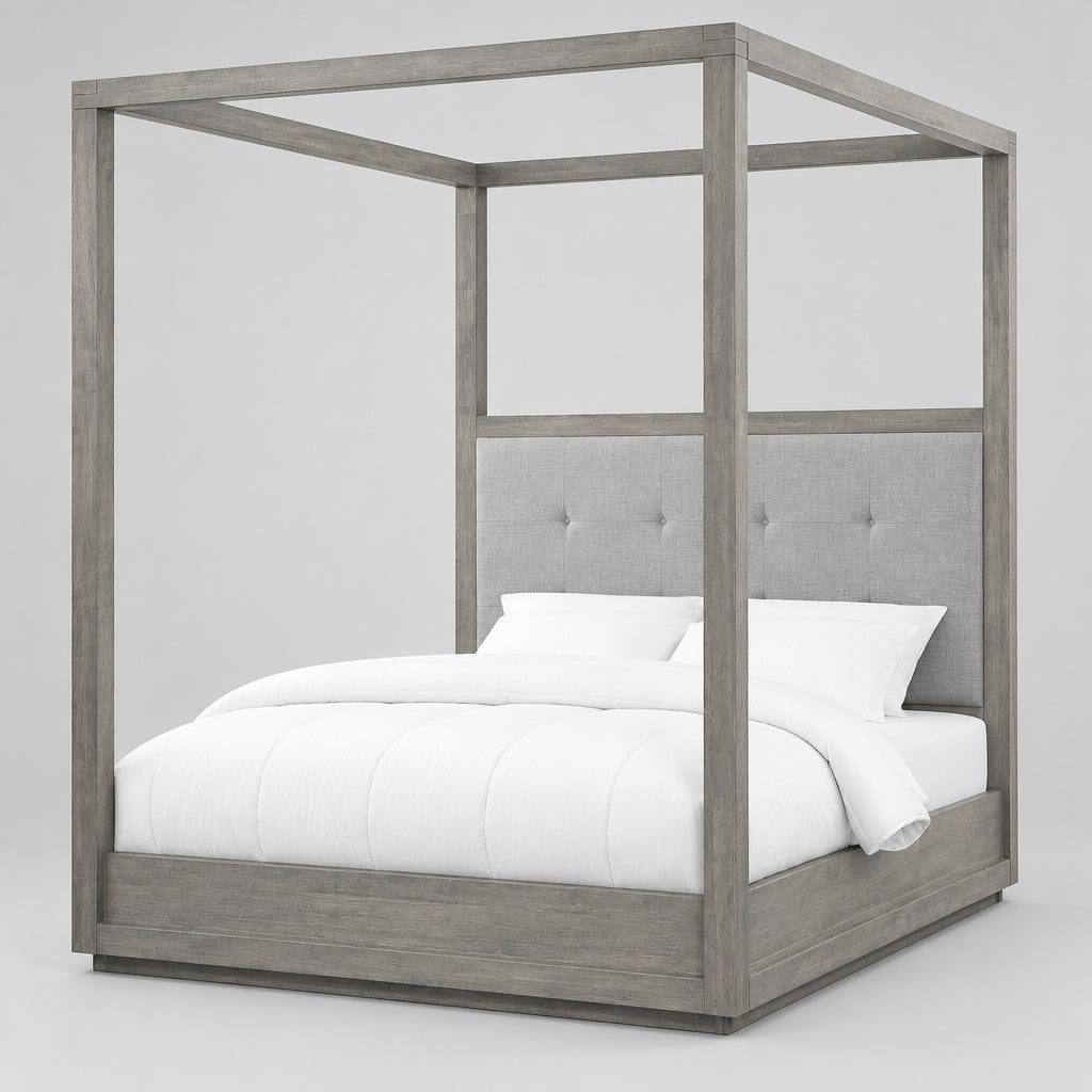Oxford Canopy Bed in Mineral view 4