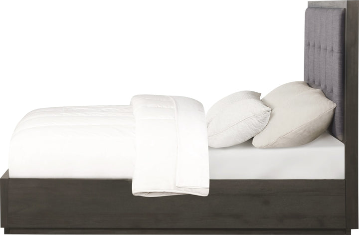 Oxford King-Size Storage Bed in Dolphin – view 8