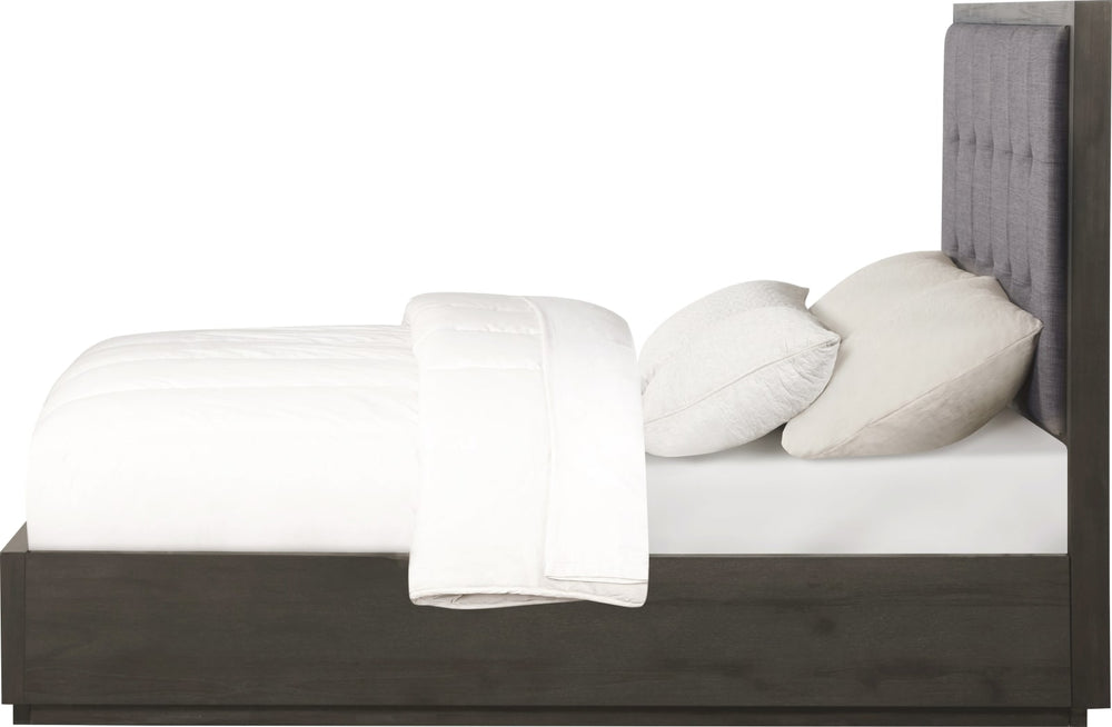 Oxford King-Size Platform Bed in Dolphin – view 6