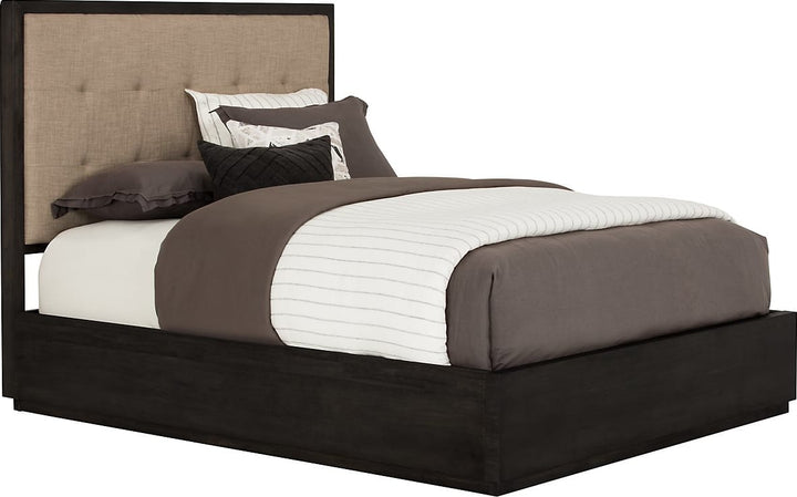 Oxford California-King Platform Bed in Dolphin – view 2